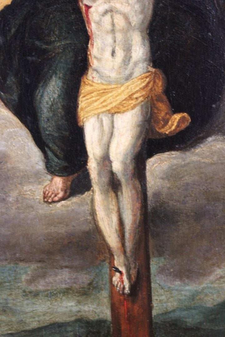 17th-Century-antique-crucifixtion-oil-_painting
