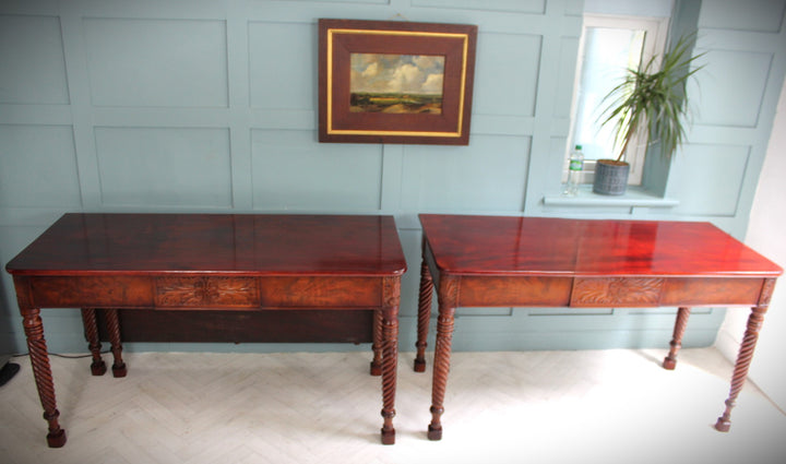 Authentic 19th-century American-made dining table