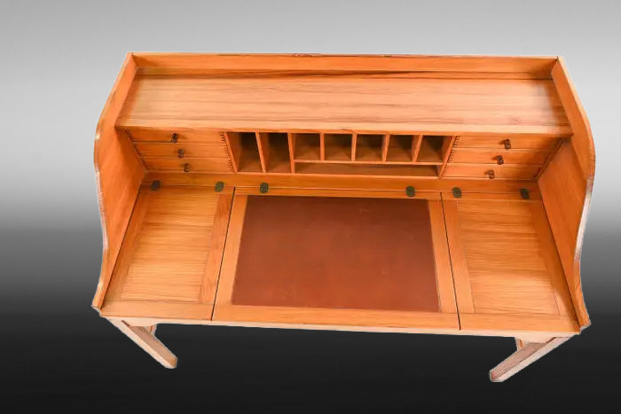 Andreas Hansen-designed Danish pine office desk
