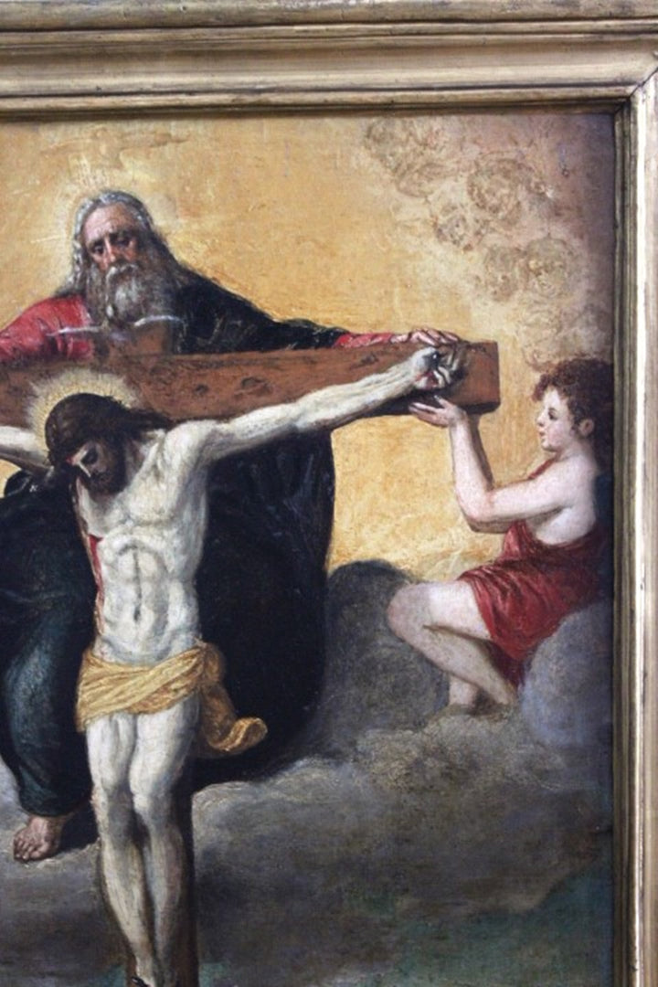 Antique Italian Religious Painting