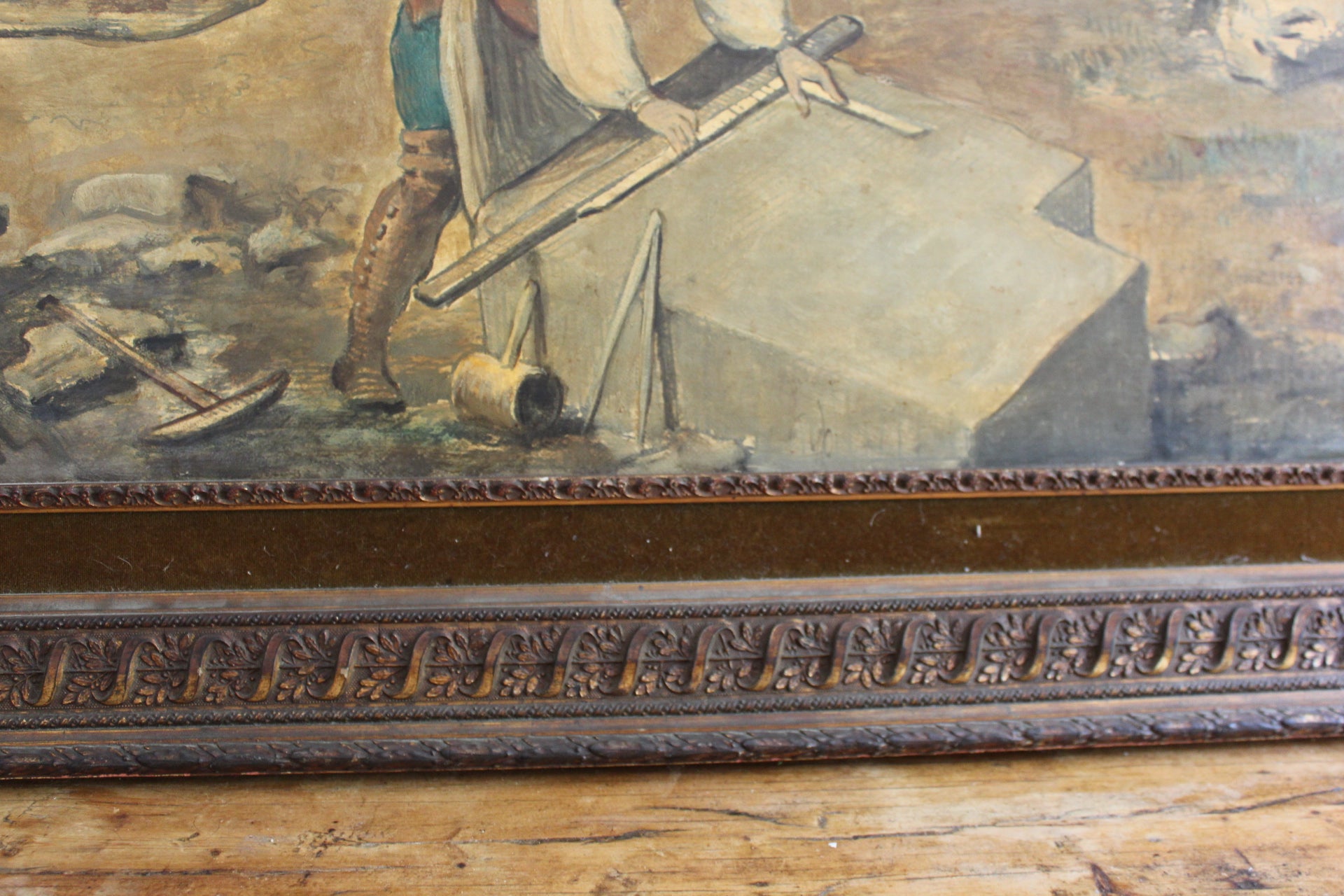 Antique stonemasonry artwork from Diderot’s Encyclopedia