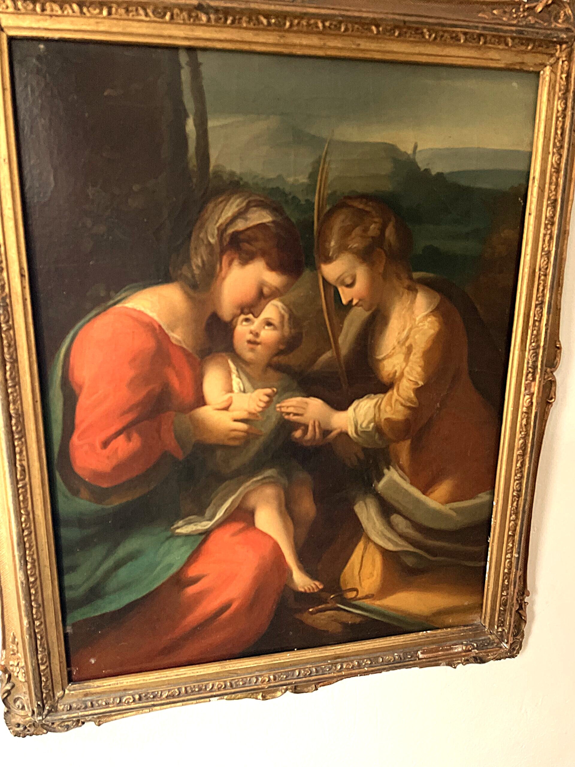 Art dealers selling Correggio paintings