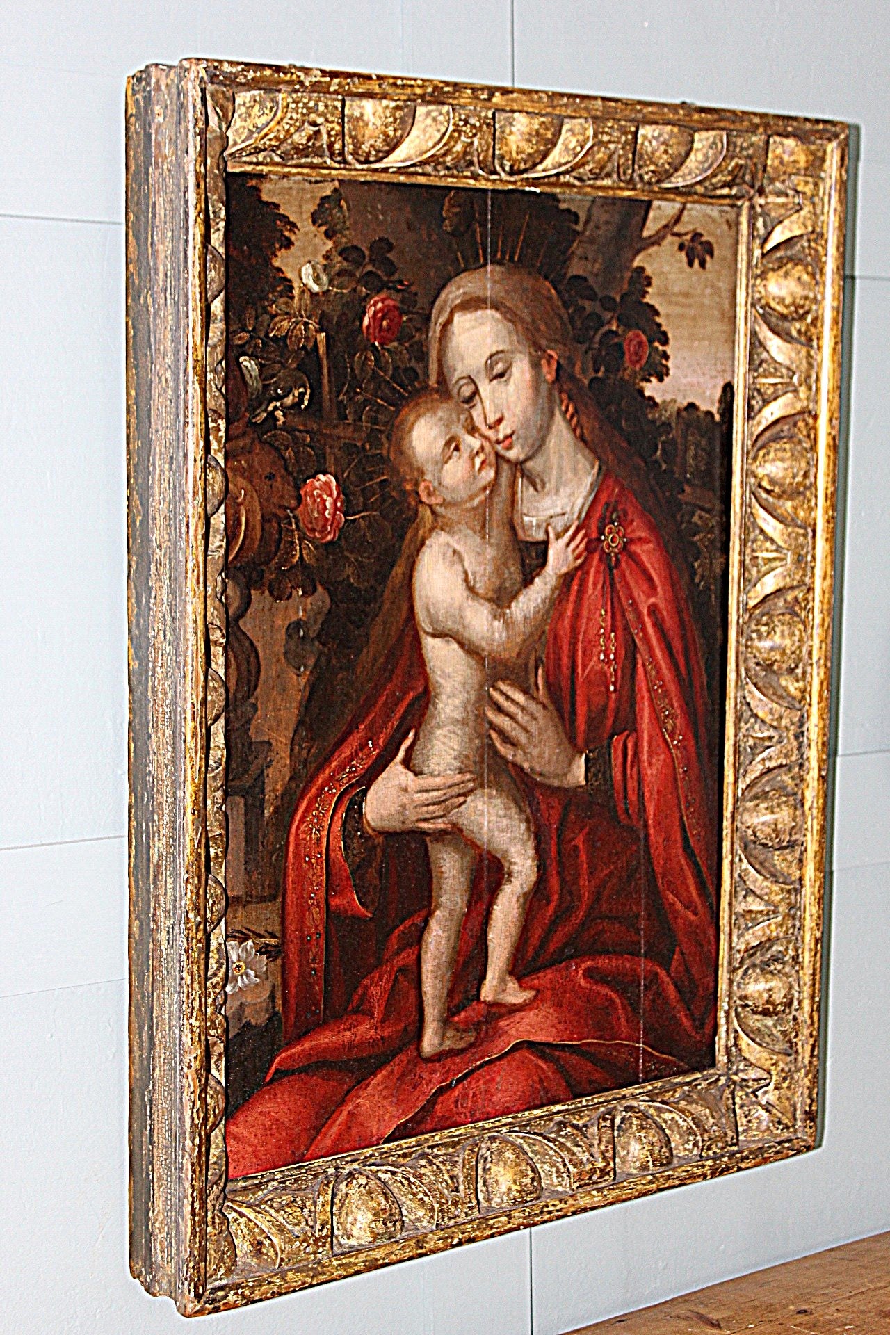 Authentic Renaissance oil painting from Ambrosius Benson school