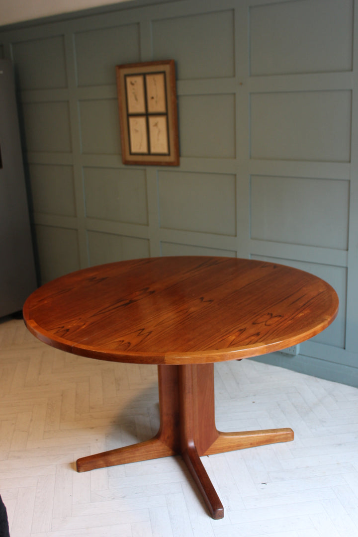 Midcentury Danish Teak Dining Table