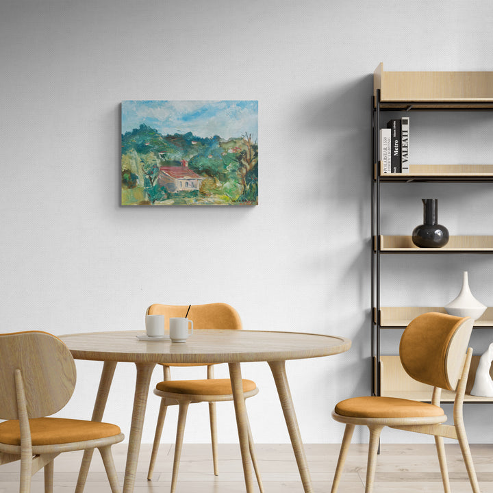 French impressionist Rustic French countryside artwork