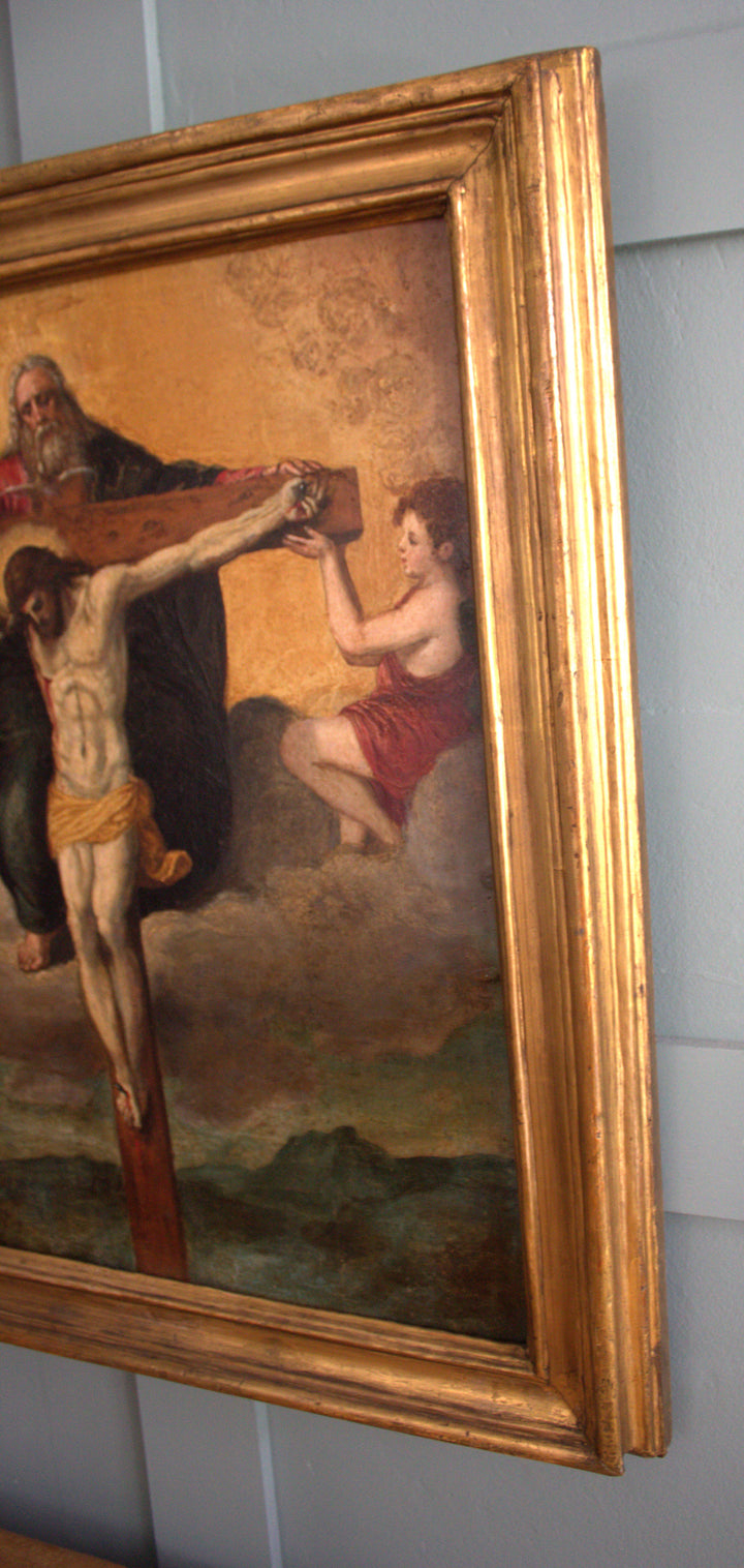 Italian Baroque Crucifixion Artwork