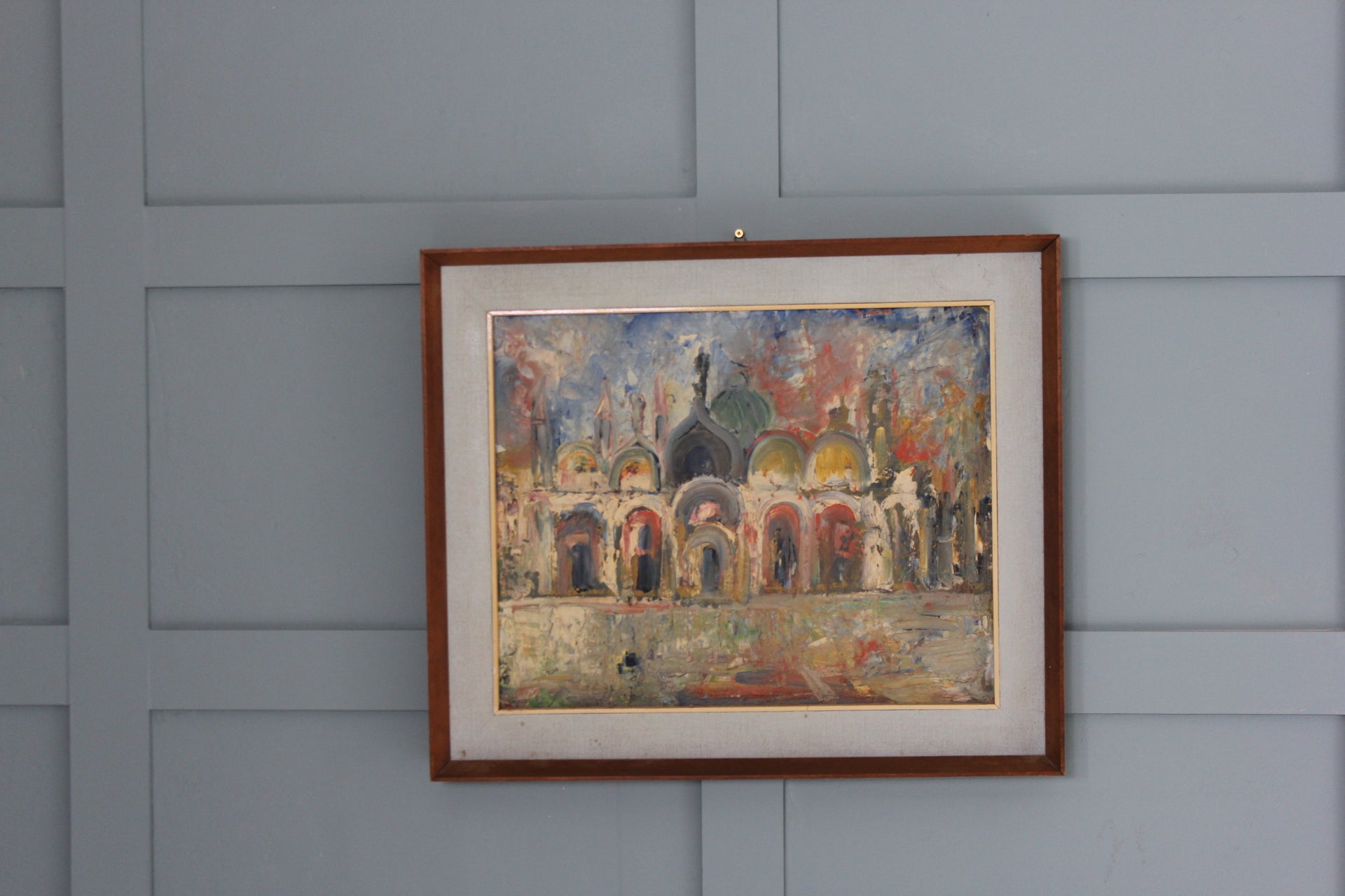 Exclusive oil painting of Venice’s canals by renowned Italian artist