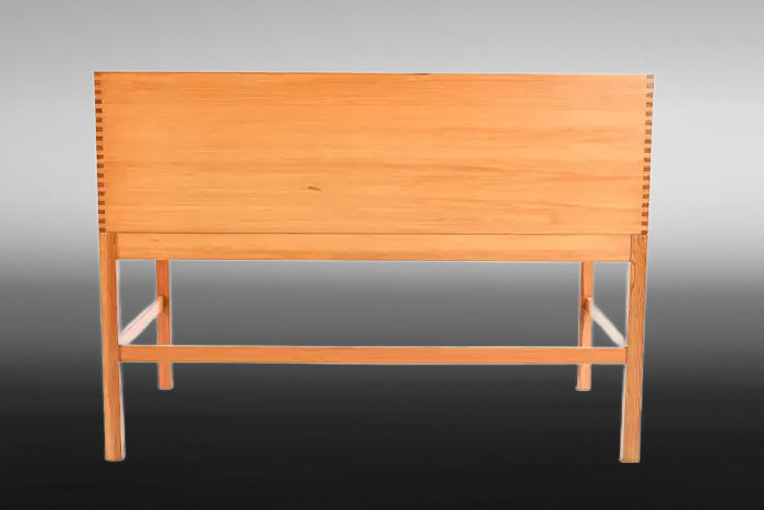 Mid-20th-century Scandinavian desk with dovetail joints