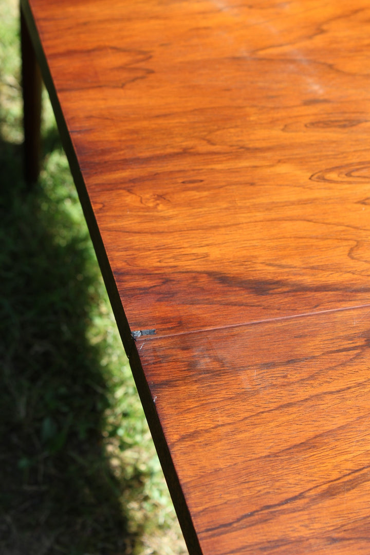 Robert Heritage designed Hamilton dining table in Danish Rosewood by Archie Shine Manufacturers