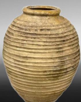 Vintage Greek Olive Jar