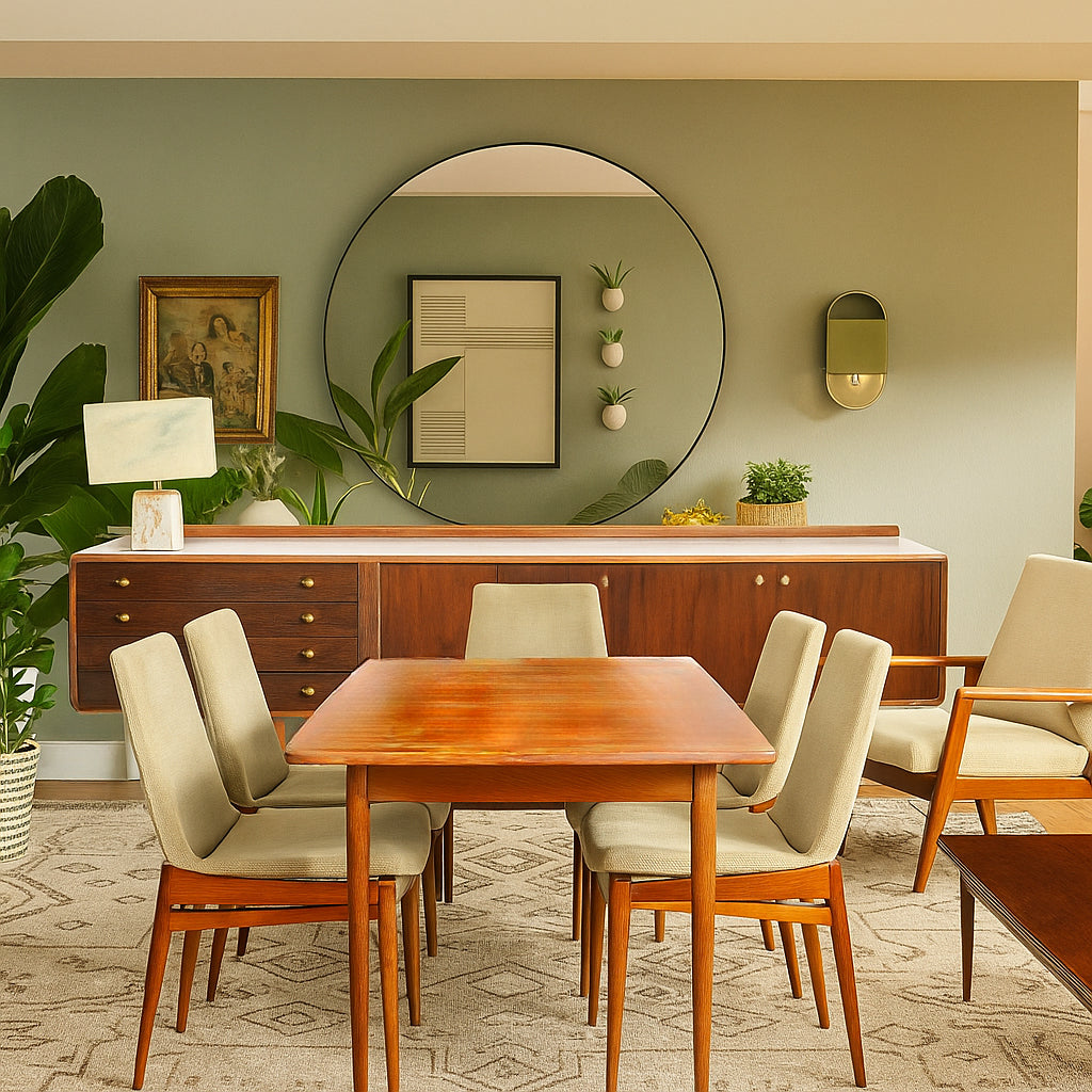 Archie Shine Rosewood Dining Suite SOLD