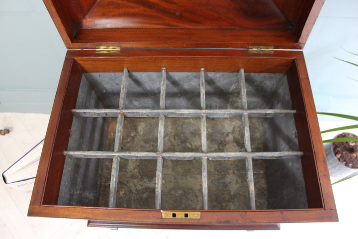 Mahogany wine cooler
