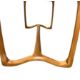model 513 1960s Ercol refectory table with sculptural legs