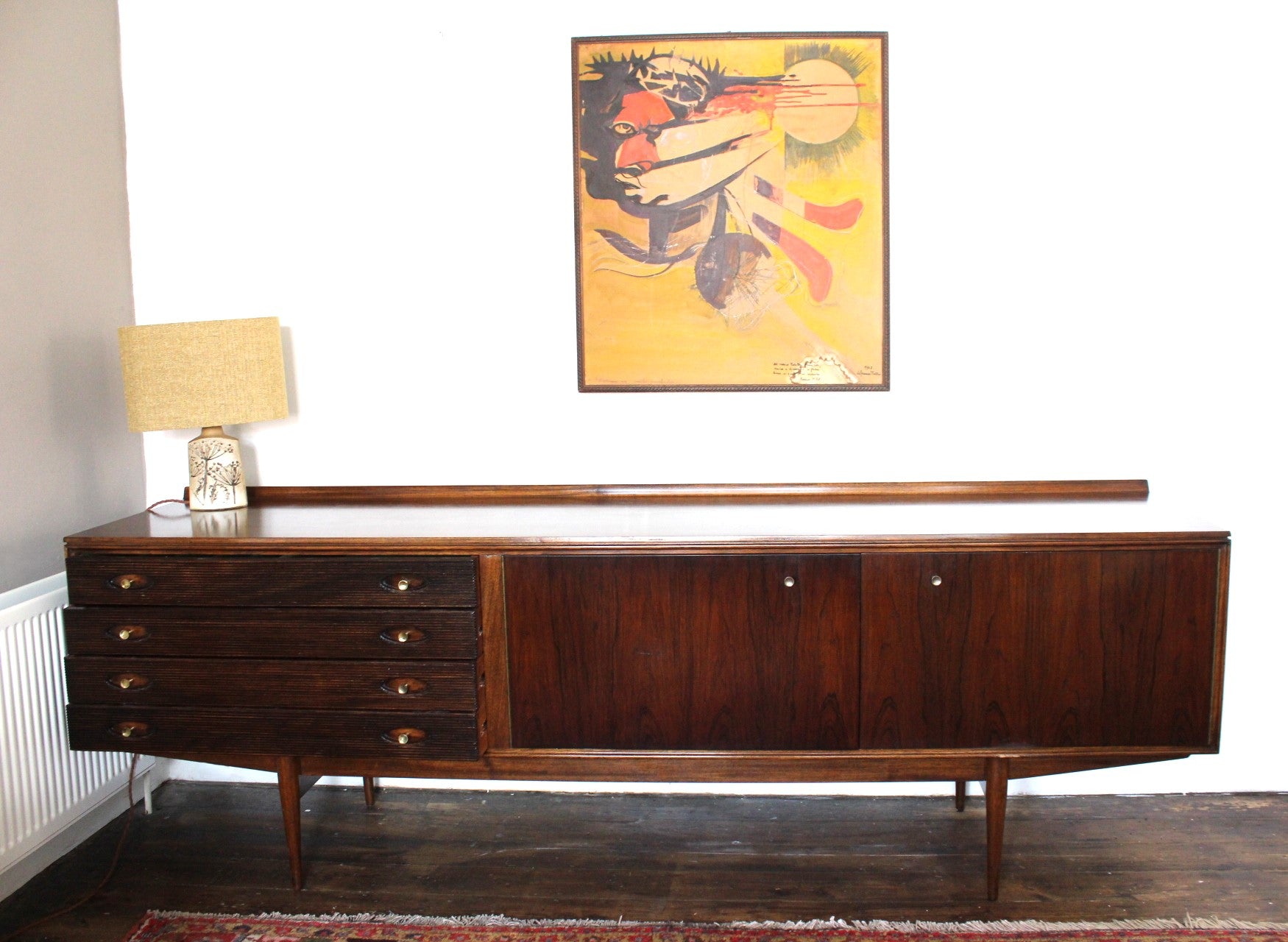 Archie Shine Honduran Rosewood ‘Hamilton’ Sideboard By Robert Heritage.
