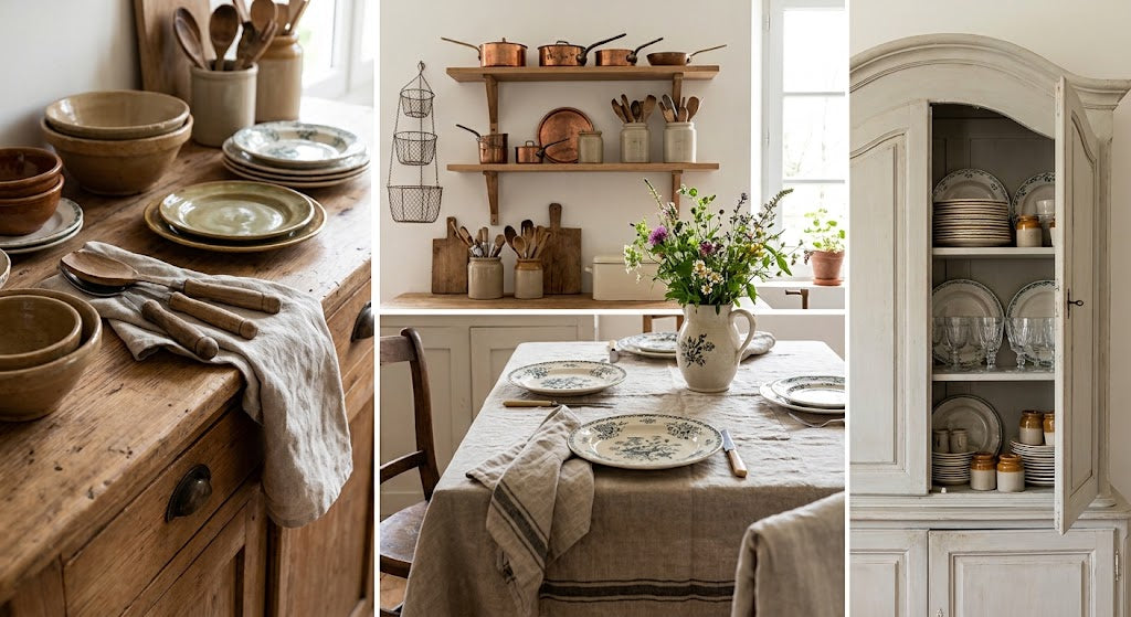 Bringing Provence Home: 5 Ways to Style French Kitchenalia & Tableware