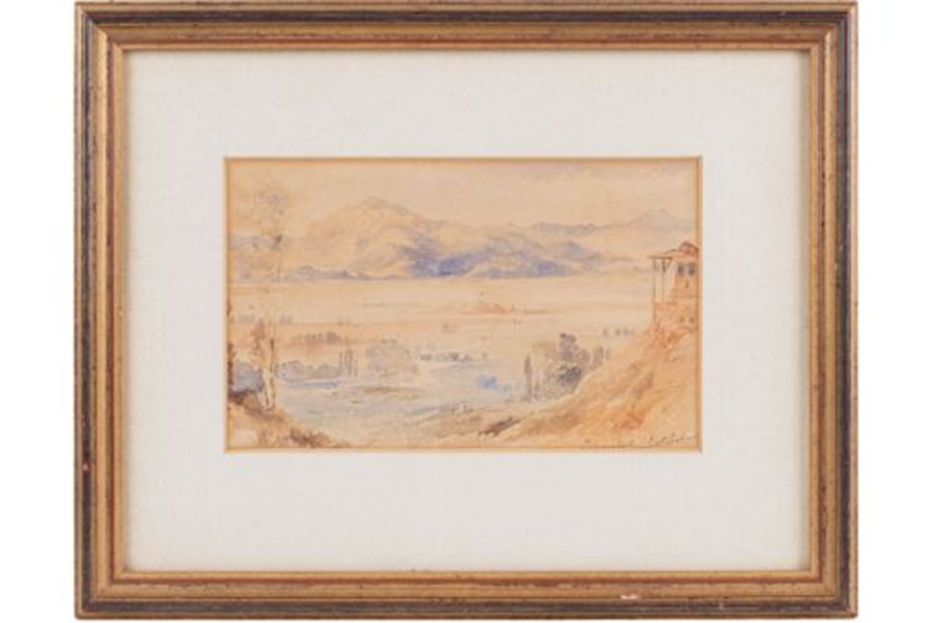 Early 19th Century Military Watercolour – Vale of Cashmere, Islamabad