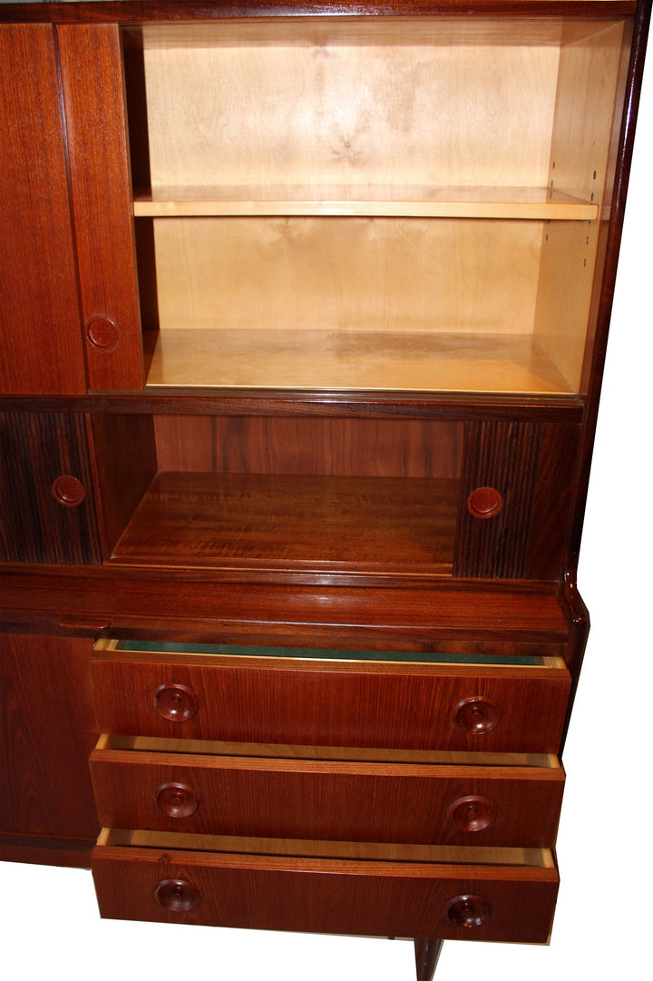 Danish highboard, drinks cabinet