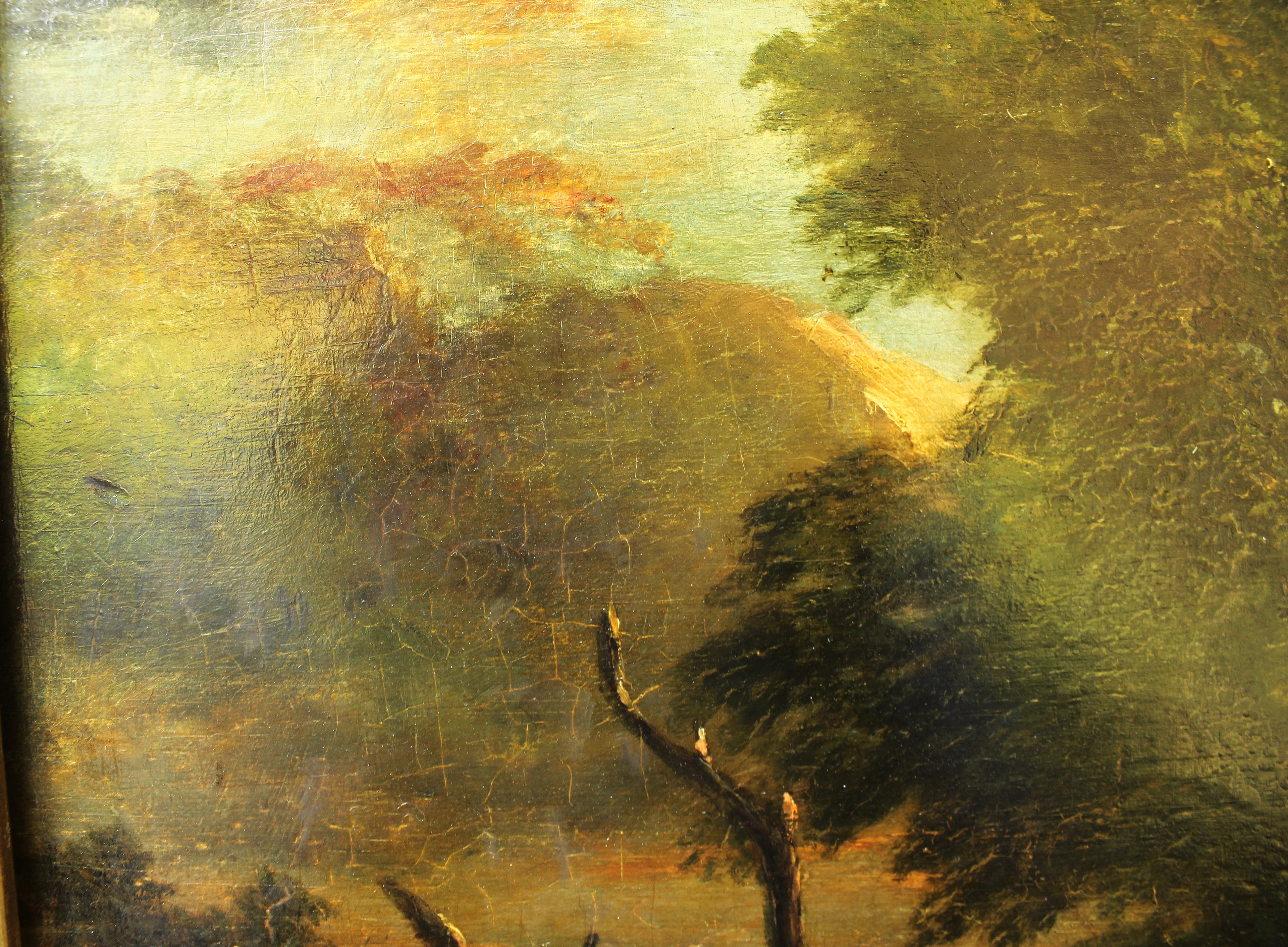 Early 1800s British landscape with tonal depth and naturalistic composition