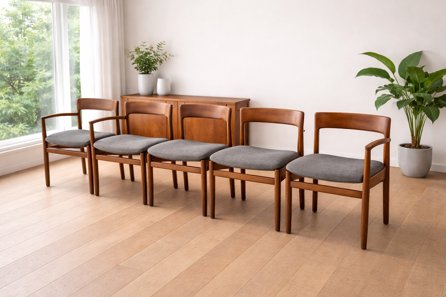 Set of Mid Century A Younger Dining Chairs