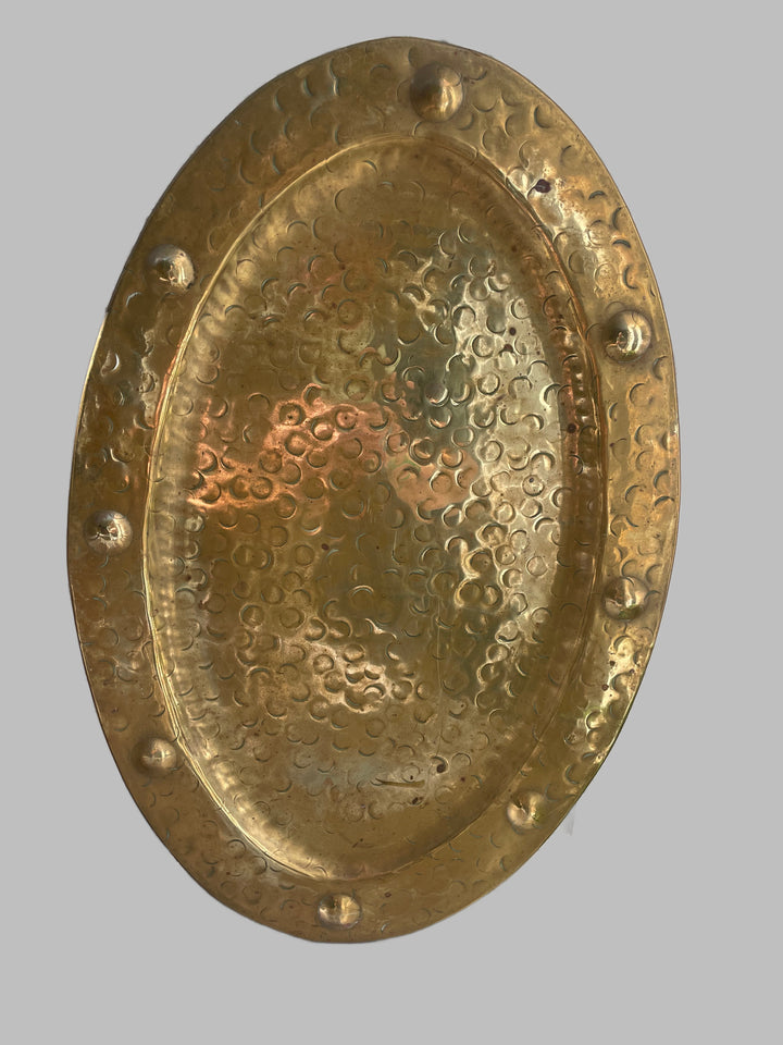 Large_oval_Arts_and_Crafts_hand-hammered_brass_tray
