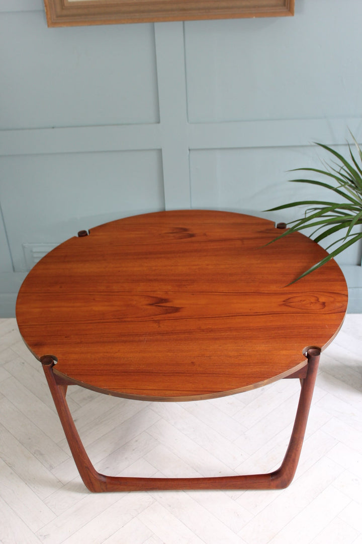 Mid-century France & Son Teak Coffee Table by Peter Hvidt & Orla Mølgaard Nielsen