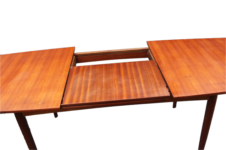 Mid-century teak dining table 1960s teak dining table