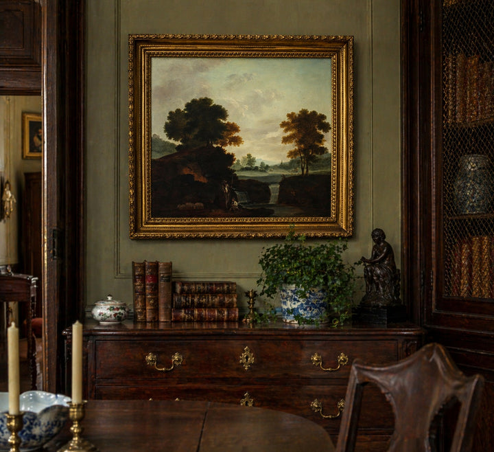 RICHARD_WILSON_PASTORAL_LANDSCAPE