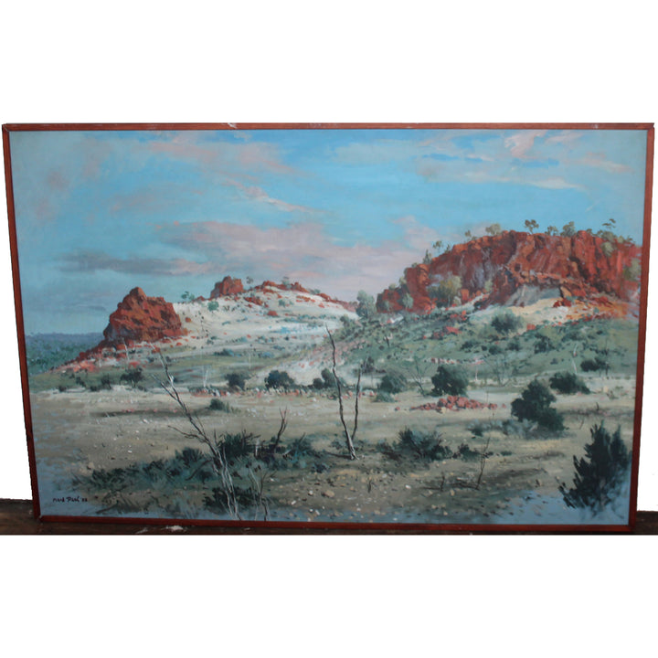 Rare Frank Pash Australian outback painting for sale – collectible art