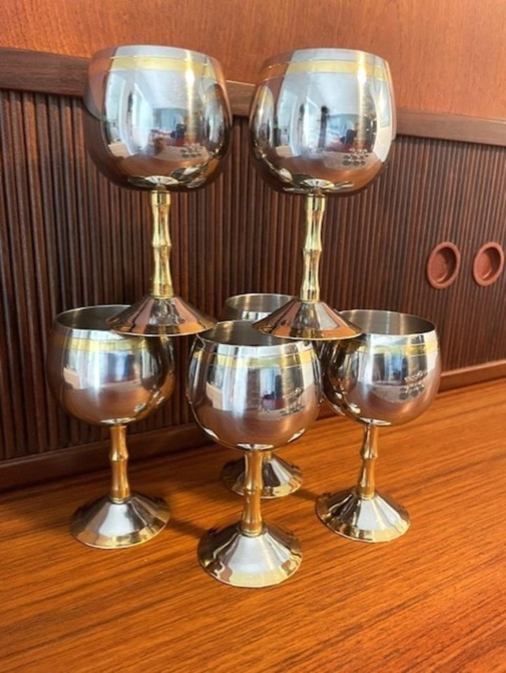 Rare Italian Wine Goblets