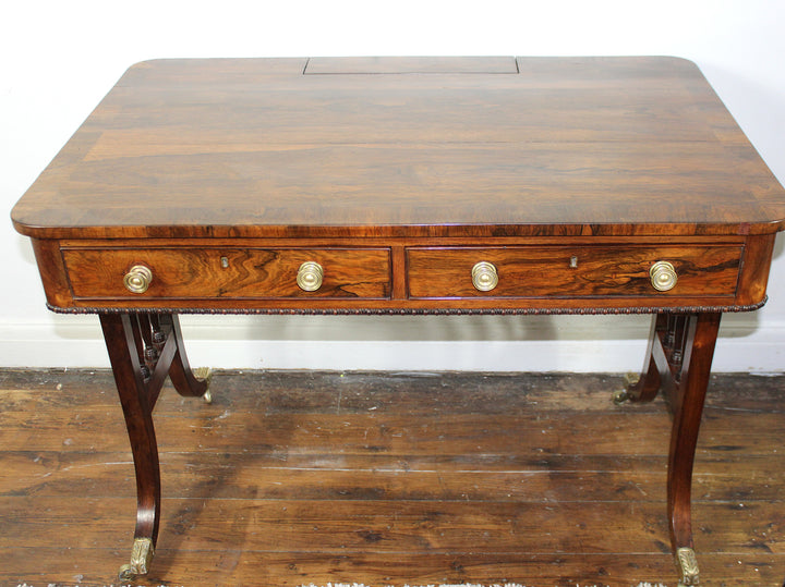 Manner of gillows rosewood table