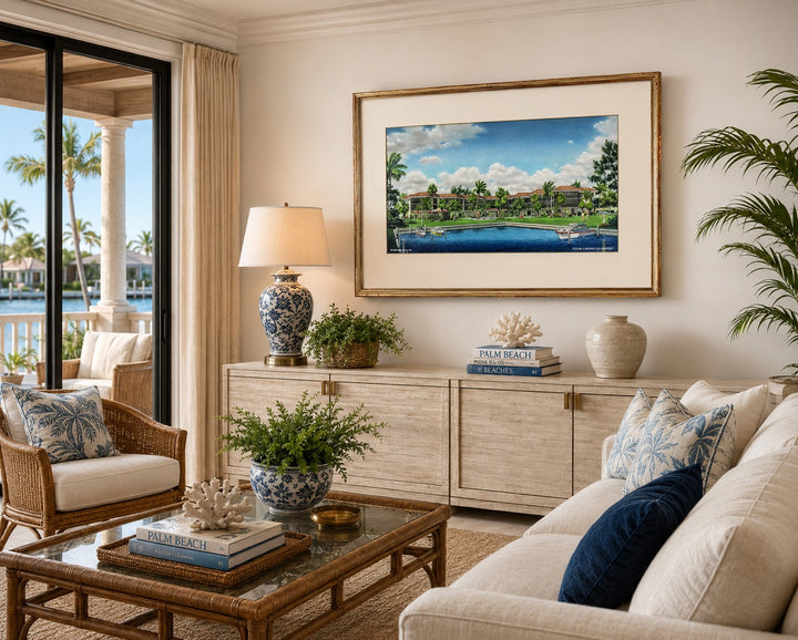 Somerset_at_Moorings_Naples_Florida_architectural_illustration_in_coastal_modern_home