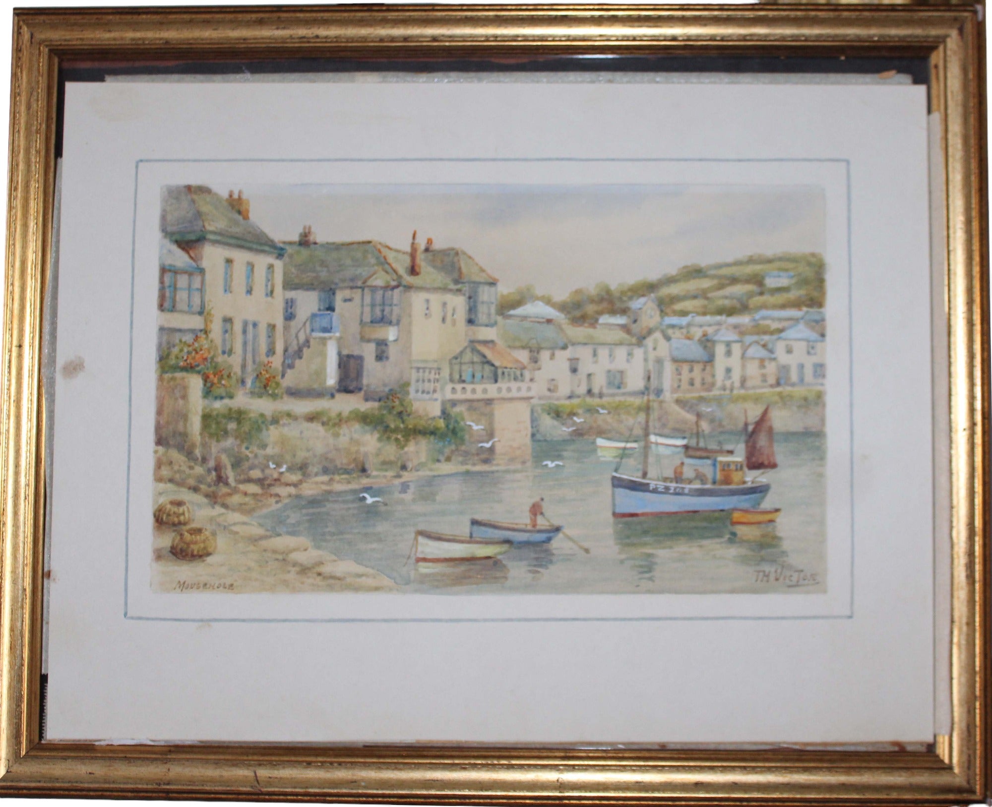 T.H. Victor Cornish Watercolour