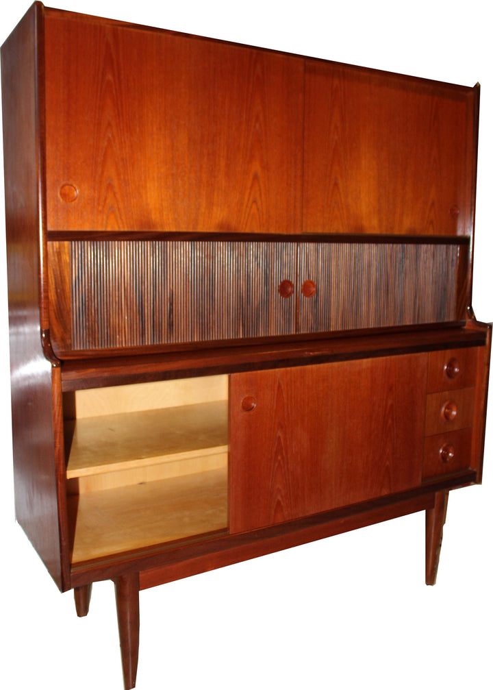 Teak Mid-Century Highboard