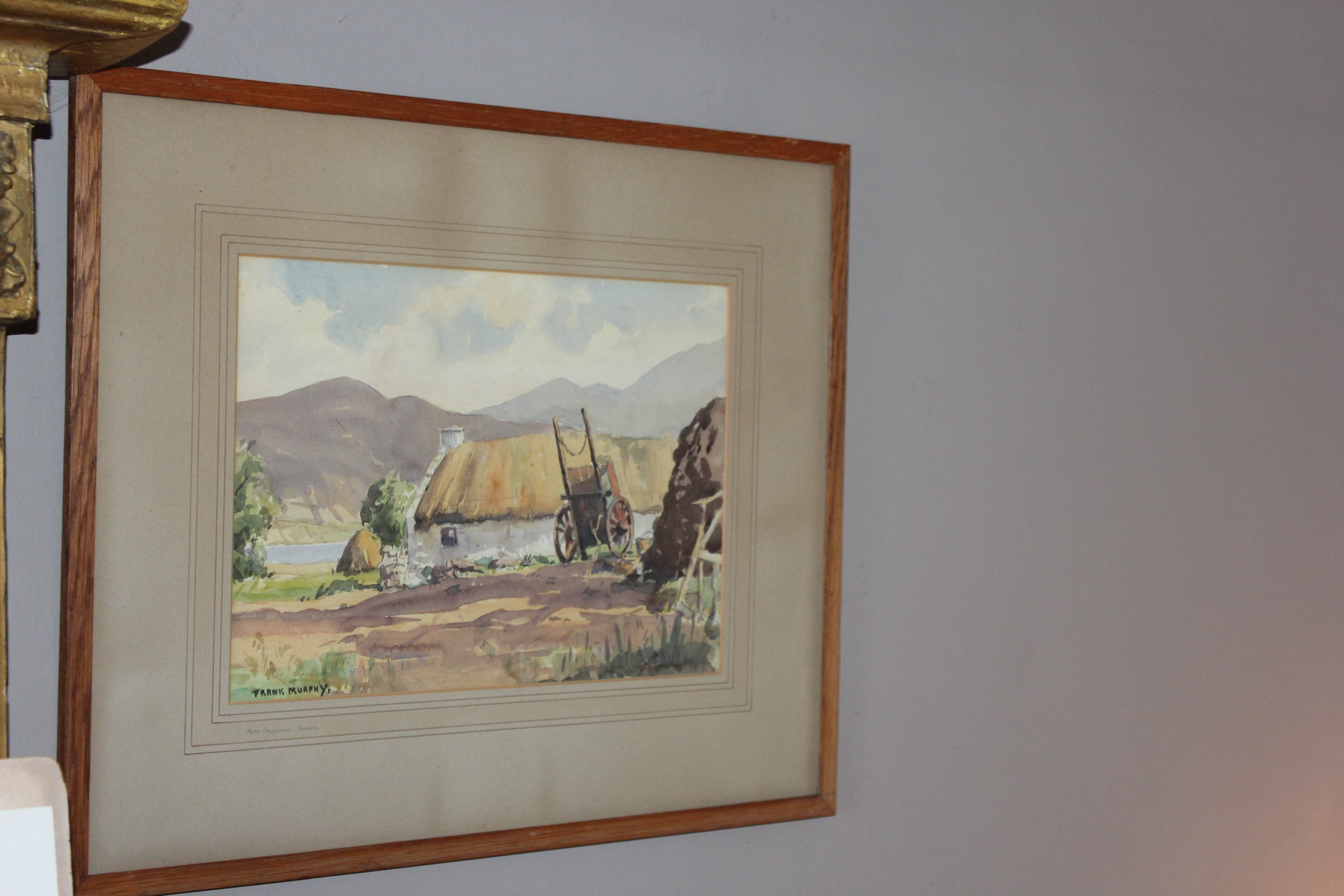 Vintage Irish Donegal watercolours