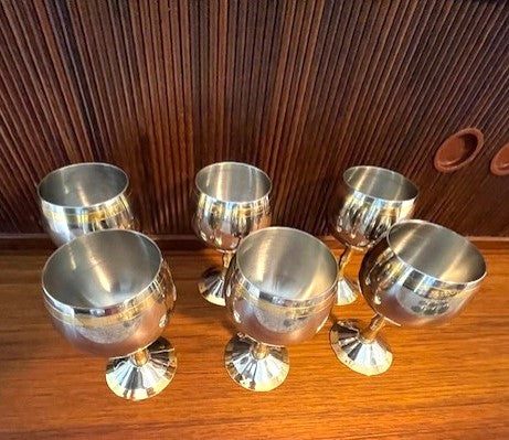 Vintage Wine Goblets