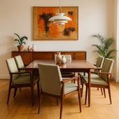 Rosewood Dining Table and Chairs by Robert Heritage