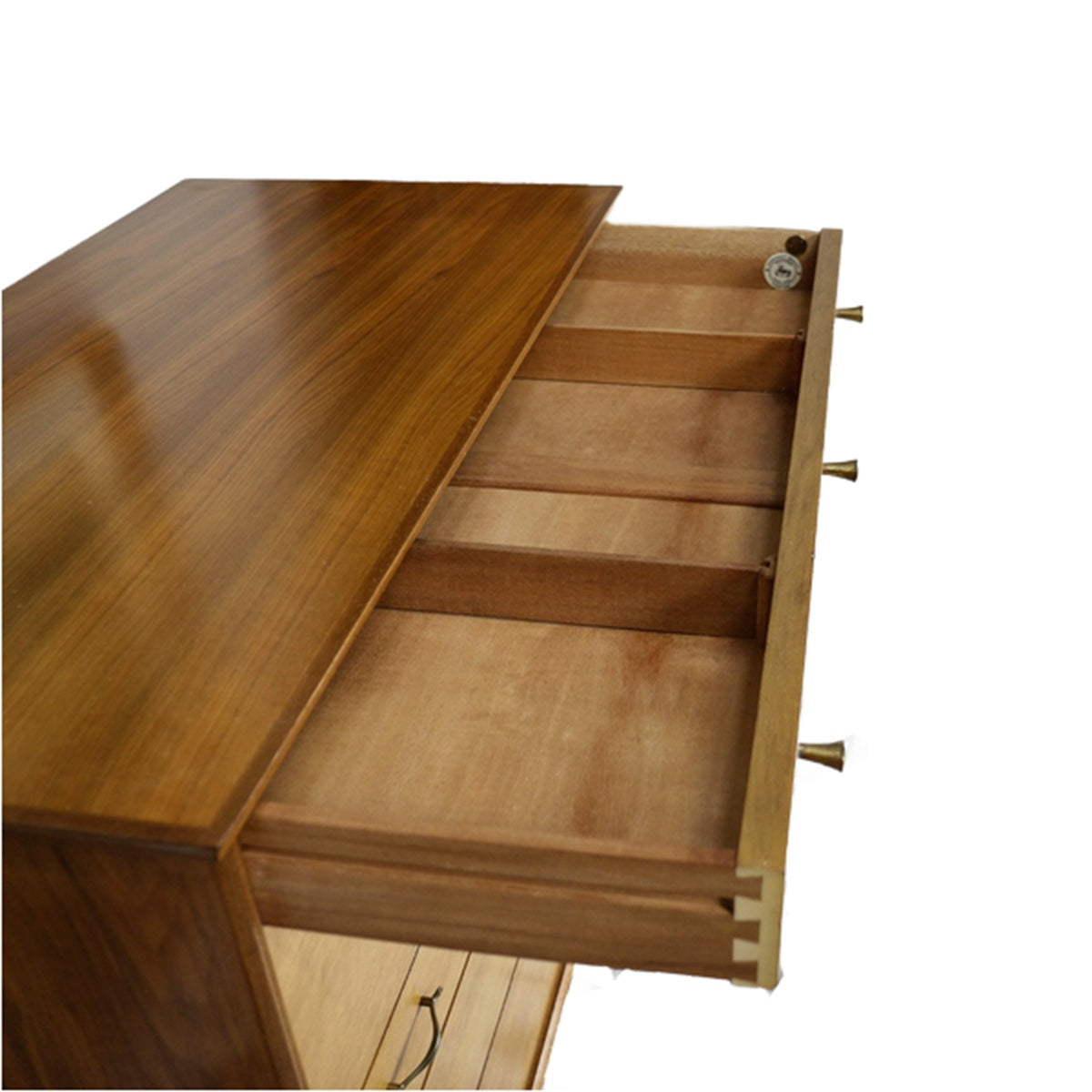 Mid-Century Walnut Chest of Drawers by Alfred Cox, Heal’s, 1950s