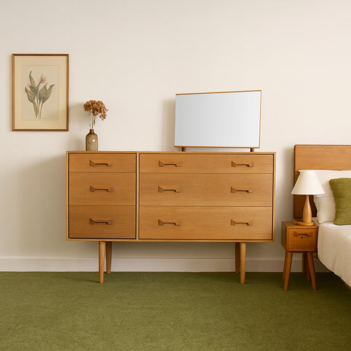 vintage midcentur stag concorde dressing chest of drawers c 1960